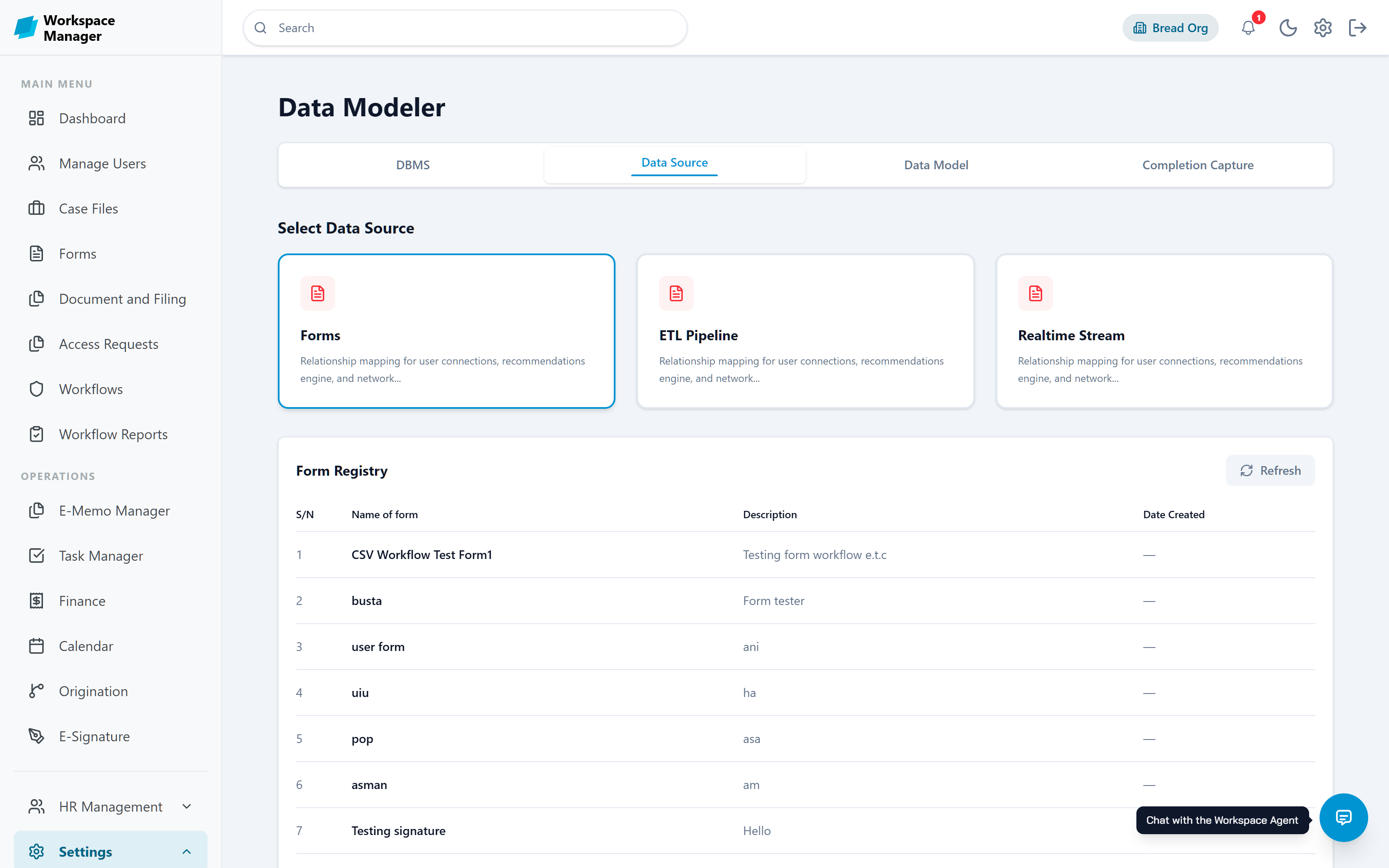 Shape the platform without code in Workspace Manager