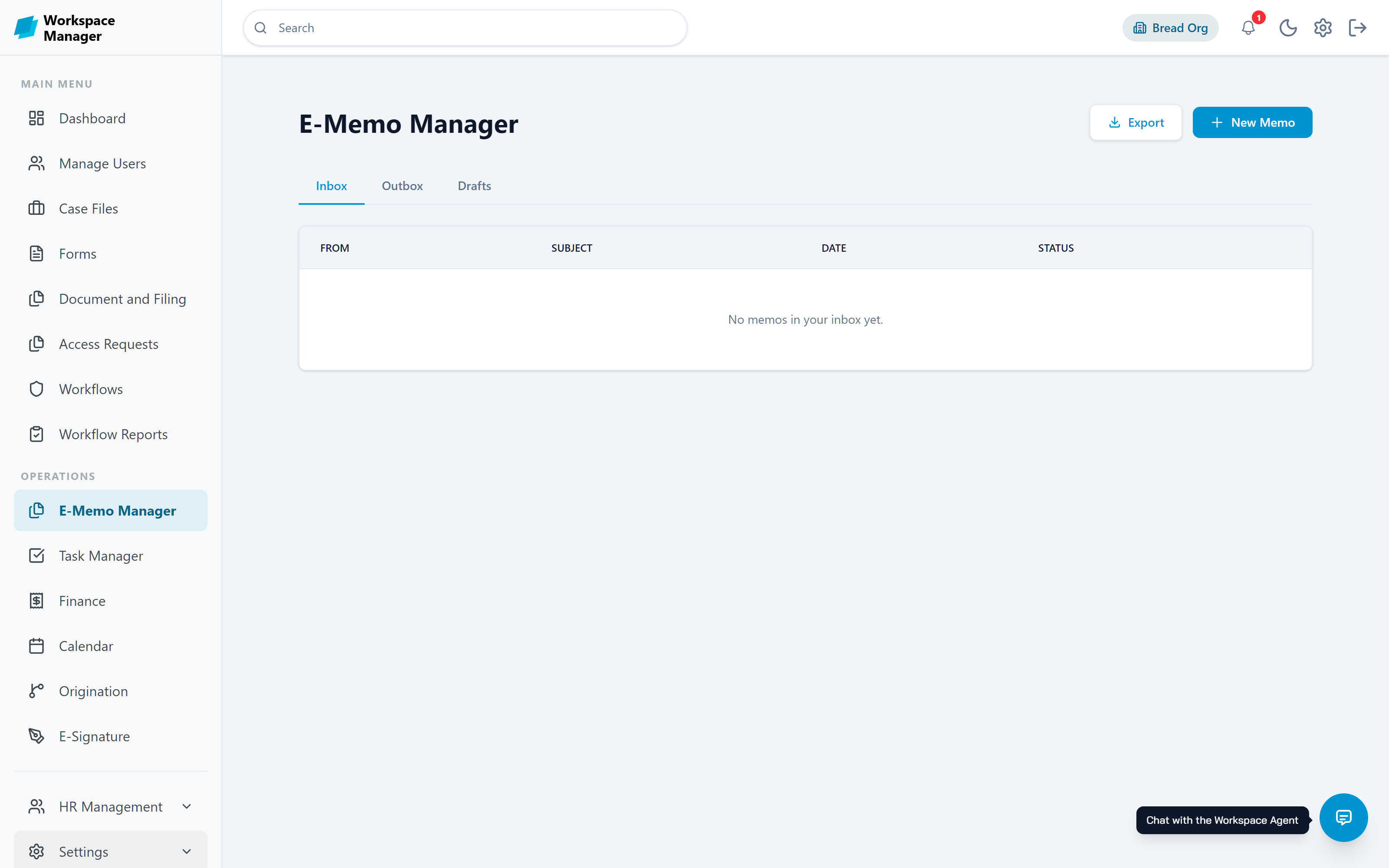 Keep the day to day in one place in Workspace Manager